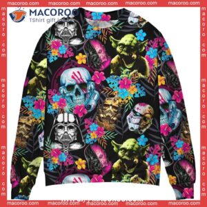 halloween starwars horror summer tropical sweater grinch ugly christmas sweater 0