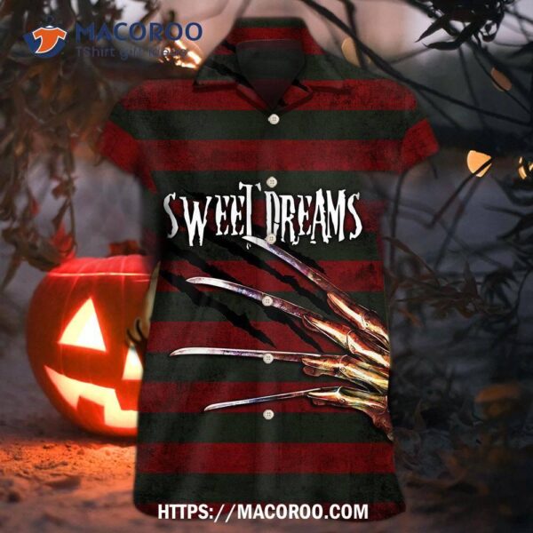 Halloween Sweet Dreams Trick Or Treat Hawaiian Shirt