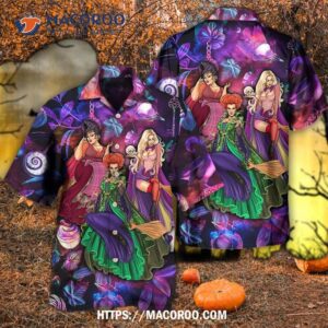 halloween the best witches of all time hawaiian shirt 2