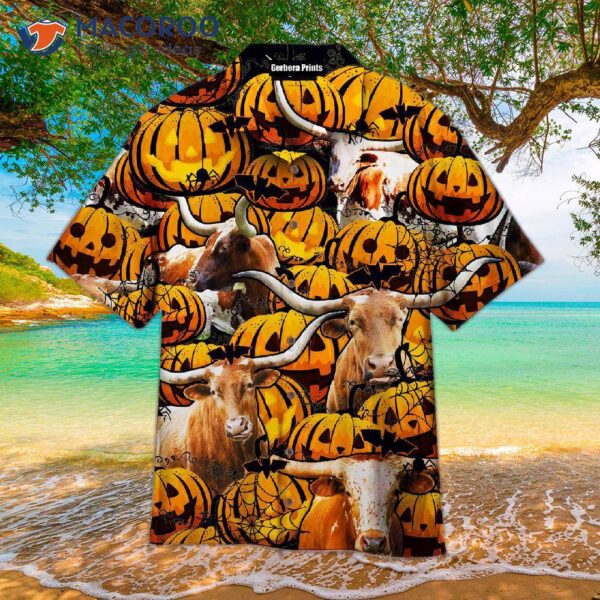 Halloween-themed Hawaiian Shirts