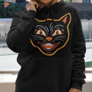 halloween vintage black cat shirt hoodie 2