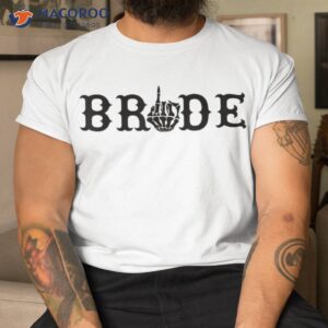 Halloween Wedding Bride Groom Skeleton Till Death Matching Shirt
