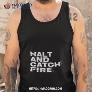 halt and catch fire ranger orange soda shirt tank top