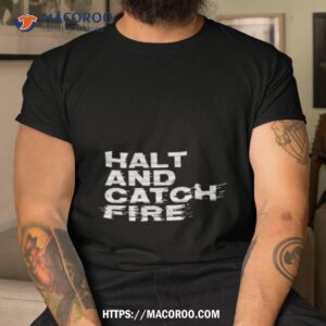 halt and catch fire ranger orange soda shirt tshirt