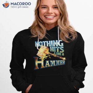 Hammerfall Nothing Hits Like A Hammer Shirt