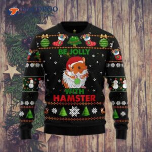 Hamster’s Jolly Ugly Christmas Sweater