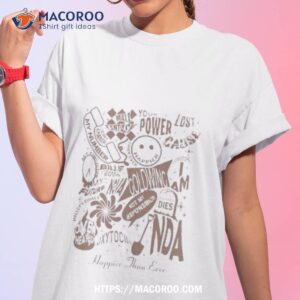 Happier Than Ever Tracklisshirt