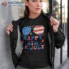 Happy 4th Of July Patriotic American Us Flag Smile Groovy Shirt