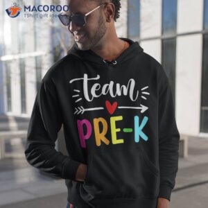 happy back to school team pre k preschool teacher students shirt hoodie 1