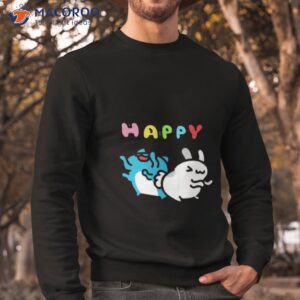 happy cat bug and rabbit bugcat capoo shirt sweatshirt