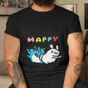 Happy Cat Bug And Rabbit Bugcat Capoo Shirt