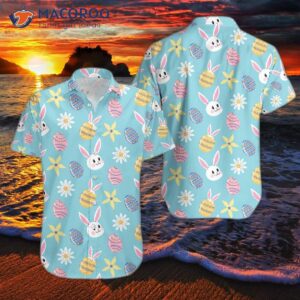 “happy Easter Day! Beach Bunny Love Egg Hawaiian Shirts.”