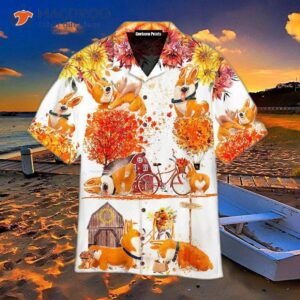 Happy Fall, Y’all! With Lovely Dog Hawaiian Shirts