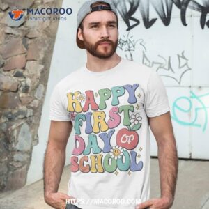 happy first day of school teacher boys girls back to shirt tshirt 3