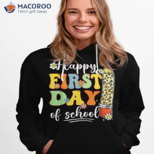 happy first day of school welcome back to 2023 shirt hoodie 1