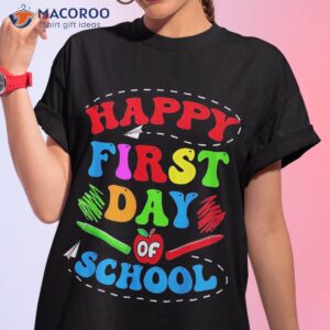 happy first day of school welcome back to 2023 shirt tshirt 1