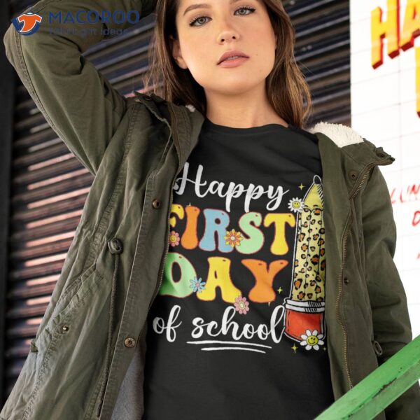 Happy First Day Of School Welcome Back To 2023 Shirt