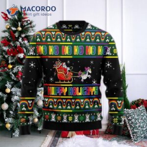 Happy Holidays Ugly Christmas Sweater