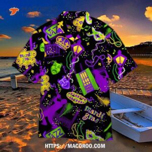 Happy Mardi Gras Fat Tuesday Carnival Hawaiian Shirt