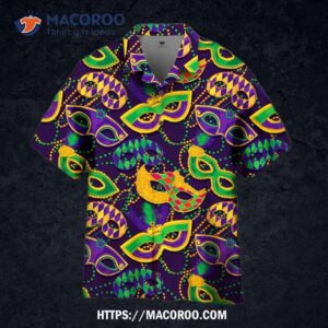 Happy Mardi Gras Fat Tuesday Carnival Hawaiian Shirt