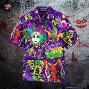 Happy Mardi Gras Hawaiian Shirt