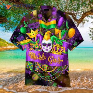 Happy Mardi Gras Hawaiian Shirt