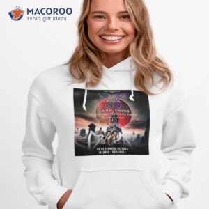 Harp Twins Feat The Volfgang Twins Madrid Rockville 2024 Shirt 2 harp twins feat the volfgang twins madrid rockville 2024 shirt hoodie 1