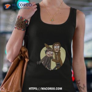 harry and marv home alone rick and morty shirt tank top 4