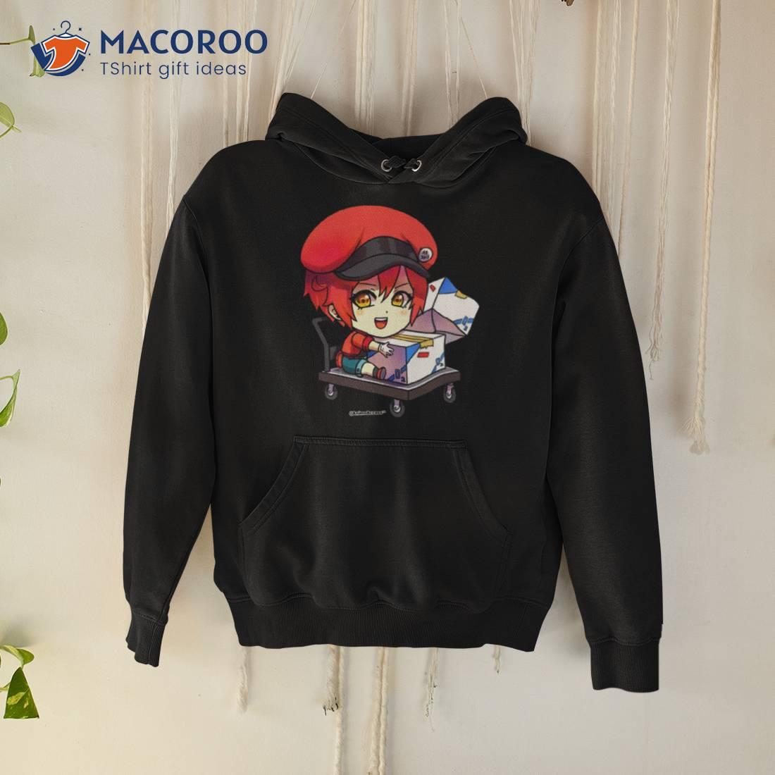 Hataraku Saibou Cells At Work Red Blood Cell Shirt Hataraku Saibou Cells At Work Red Blood Cell Shirt