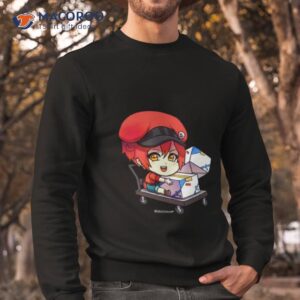 Hataraku Saibou Cells At Work Red Blood Cell Shirt 2 hataraku saibou cells at work red blood cell shirt sweatshirt