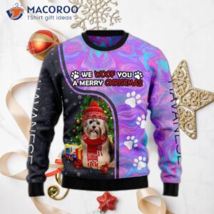 Have A Hologram Ugly Christmas Sweater In Havana Colors
