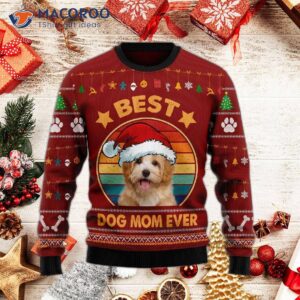 Have The Best Dog Mom Ugly Christmas Sweater