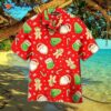 Have Yourself A Cozy Little Christmas With Red Hawaiian Shirts.