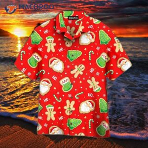 have yourself a cozy little christmas with red hawaiian shirts 1