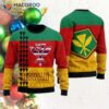 Hawaii Kanaka Flag Ugly Christmas Sweater