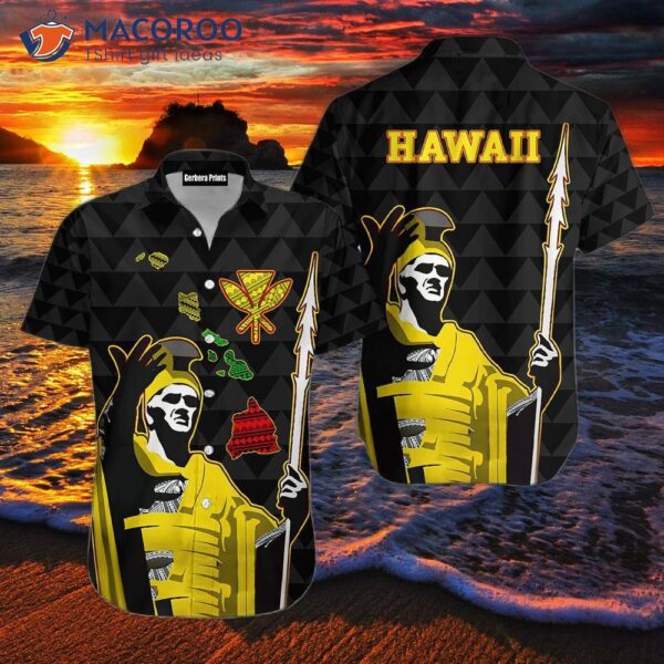 Hawaiian King Polynesian Pattern Shirts