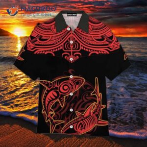 Hawaiian Shark Polynesia Shirts