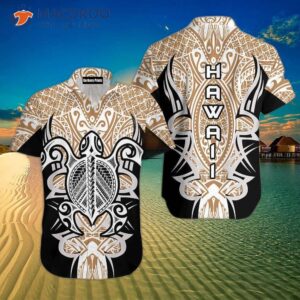Hawaiian Turtle Tribal Polynesian Pattern Shirts