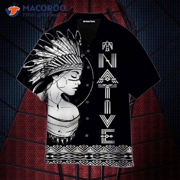 Hawaiian Warrior Tribe Black Shirts