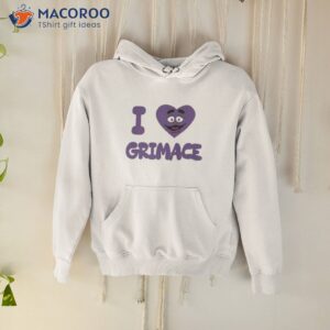 hbd grimace funny face hbd mcdonalds shirt hoodie