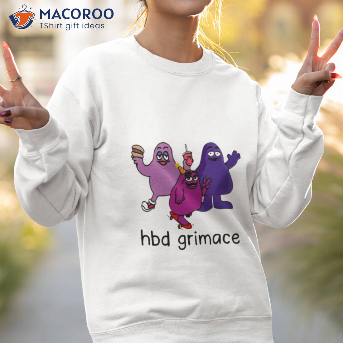 Hbd Grimace Grimace Meme Shirt Hbd Grimace Grimace Meme Shirt