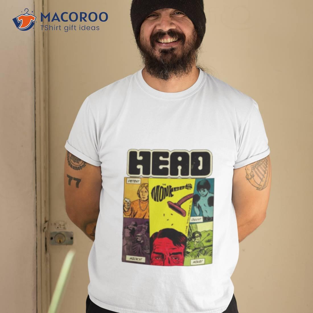 Head By The Monkees Cartoon Vintage Shirt Head By The Monkees Cartoon Vintage Shirt