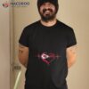 Heartbeat Kansas City Chiefs And Arkansas Razorbacks Shirt