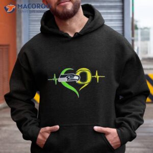 Heartbeat Seattle Seahawks And Oregon Ducks Shirt