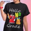 Hello 2nd Grade Second Back To School Funny Teacher Kid Team Shirt