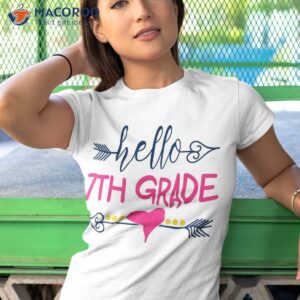 hello 7th grade shirt teacher kids back to school seventh tshirt 1