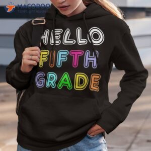 Hello Fifth Grade Team Back To School Students Teacher Kids Shirt