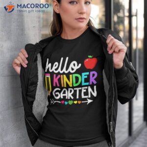 hello kindergarten 1st day of pencil shirt tshirt 3