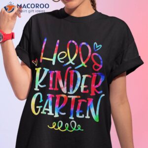 Hello Kindergarten Back To School Gifts For Teacher Student Shirt