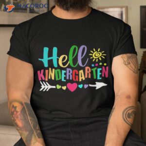 Hello Kindergarten Back To School Teachers Students Shirt